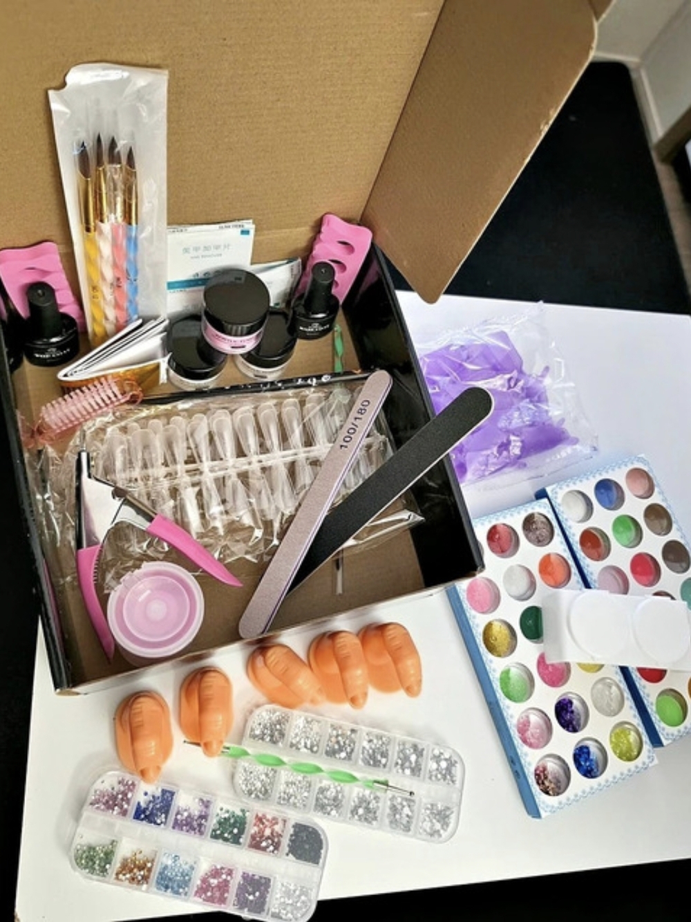 Multicolor Nail Art Kit NWT